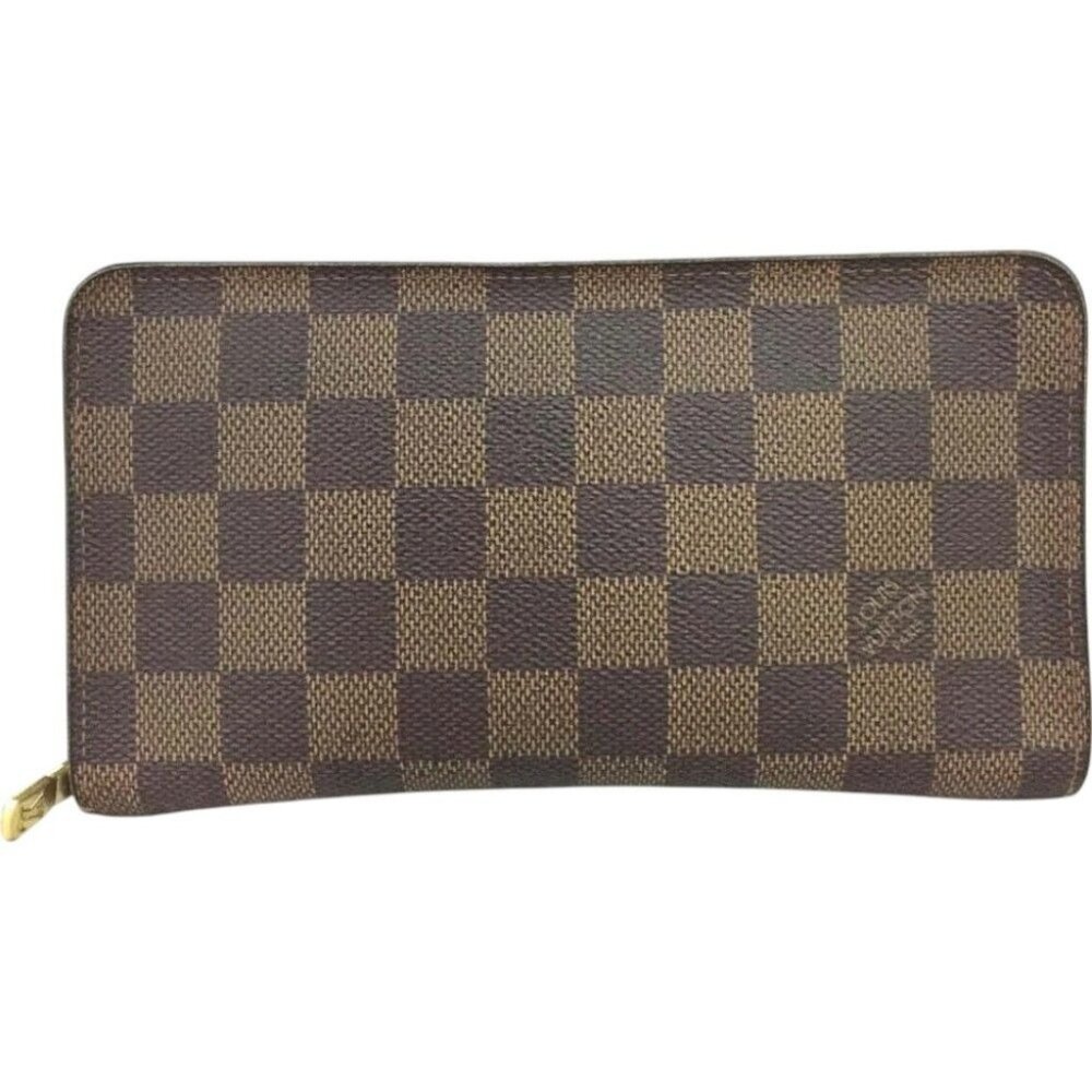 081257BW (L3) Louis Vuitton Wallet Long Porte Monnaie Brown Damier